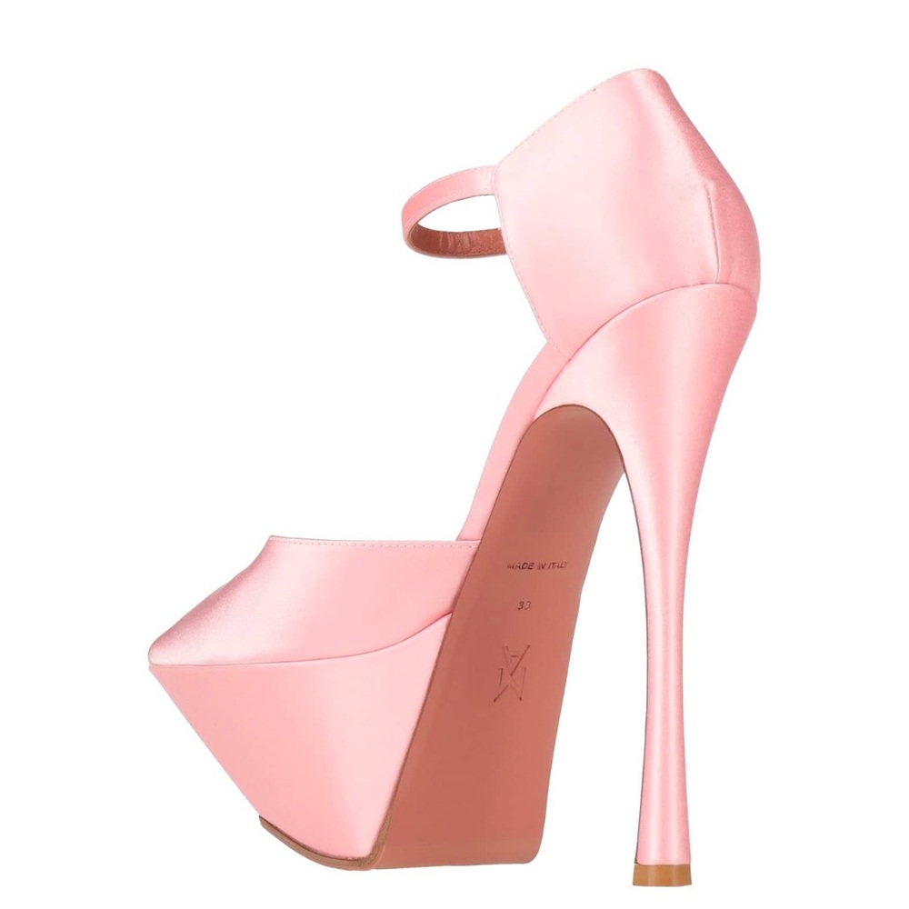 NIB AMINA MUADDI SATIN PUMPS💕💕 - Picture 3 of 4